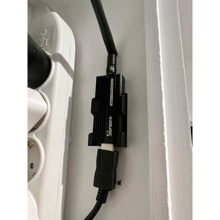 Support Mural pour Dongle Zigbee 3.0 Sonoff (Plus & E)