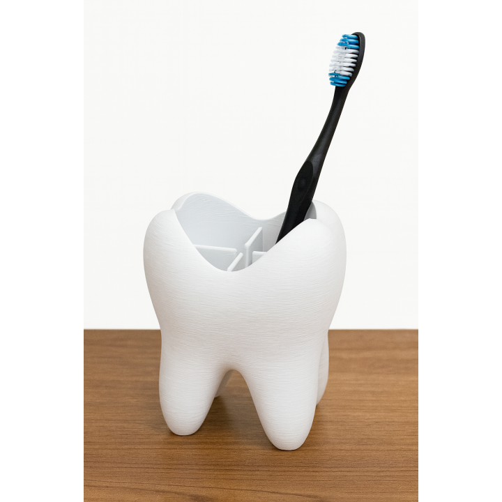Support Brosse à Dents Molaire – Design Original