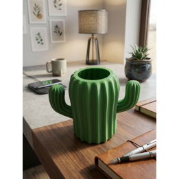 Pot à Crayons Cactus et Organisateur de Salle de Bain | 3DPrintLand