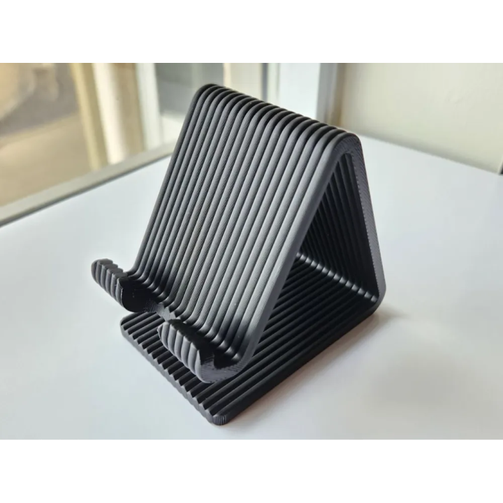 Support Smartphone de Bureau et Table de Nuit avec Passage de Câble