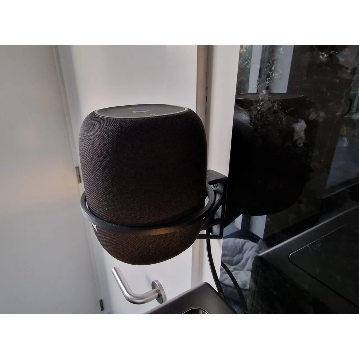 Support mural discret en impression 3D pour JBL Link Music