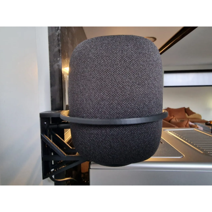 Support mural discret en impression 3D pour JBL Link Music
