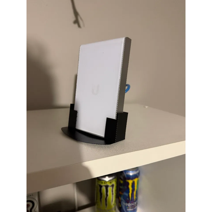 Support posé Ubiquiti UniFi U6 IW - Support bureau 3D imprimé