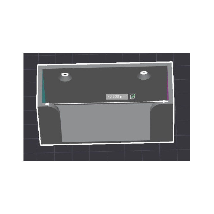 Support Mural pour Thermostat Saunier Duval MiGo Select