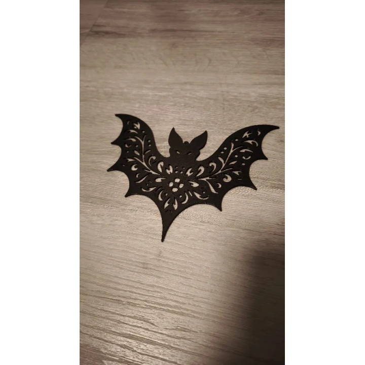 Déco murale Halloween chauve